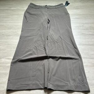Baggy Wide Leg Dark Tan Dress Pants | 10" Leg Opening Y2K Vintage